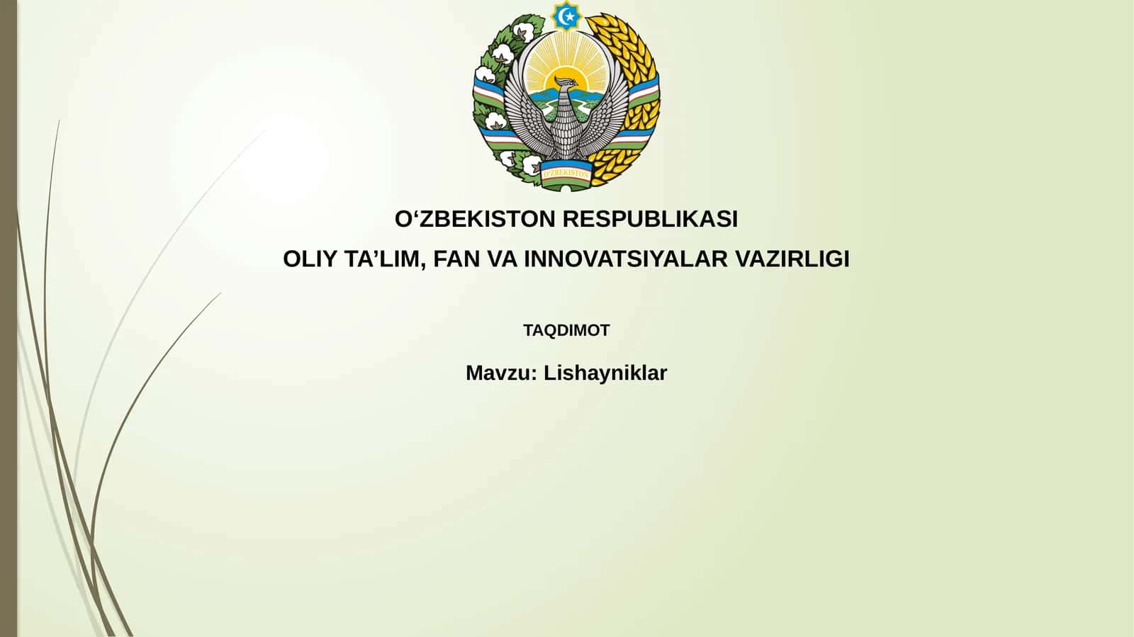 Lishayniklar