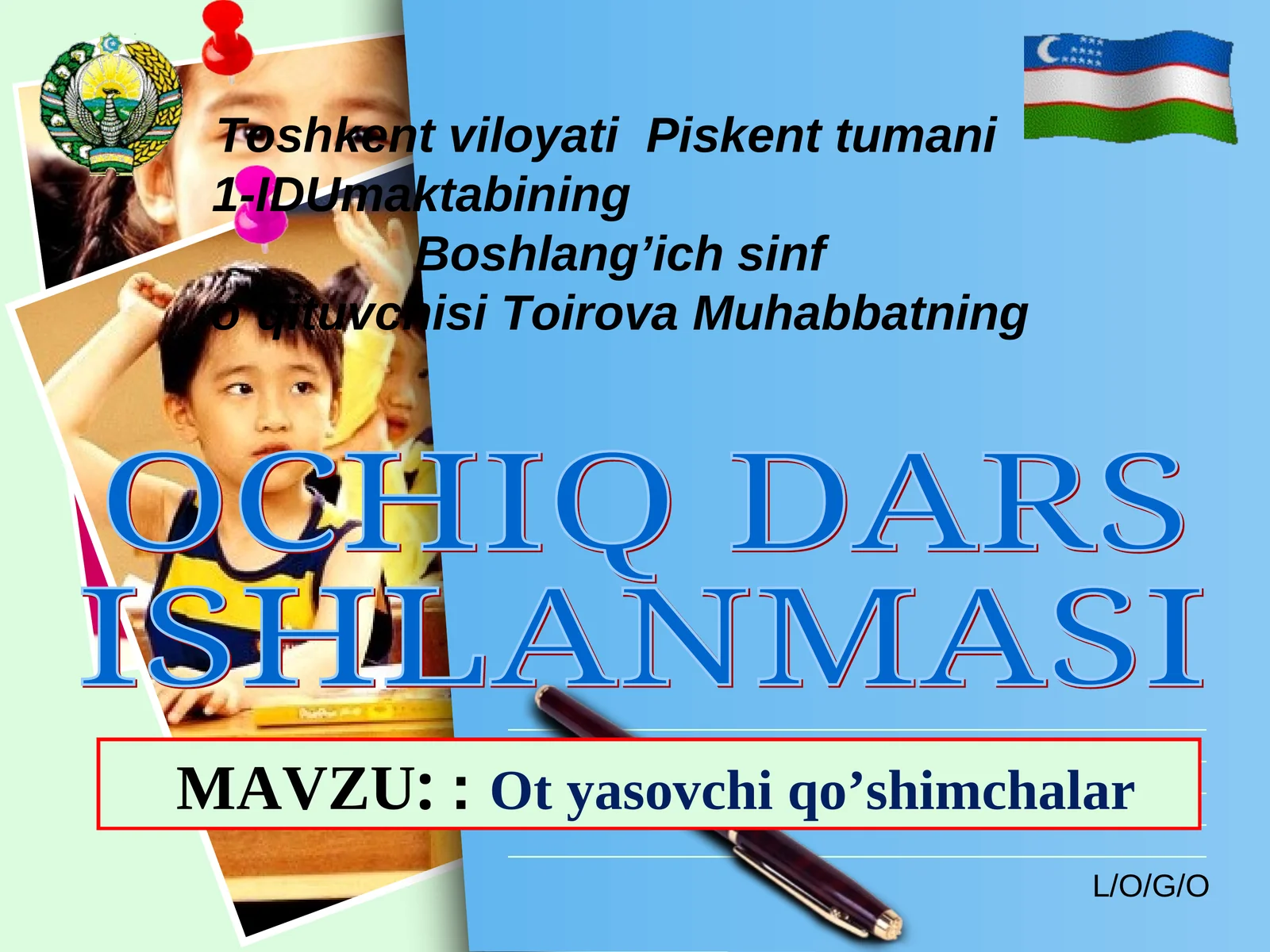 Ot yasovchi qo’shimchalar