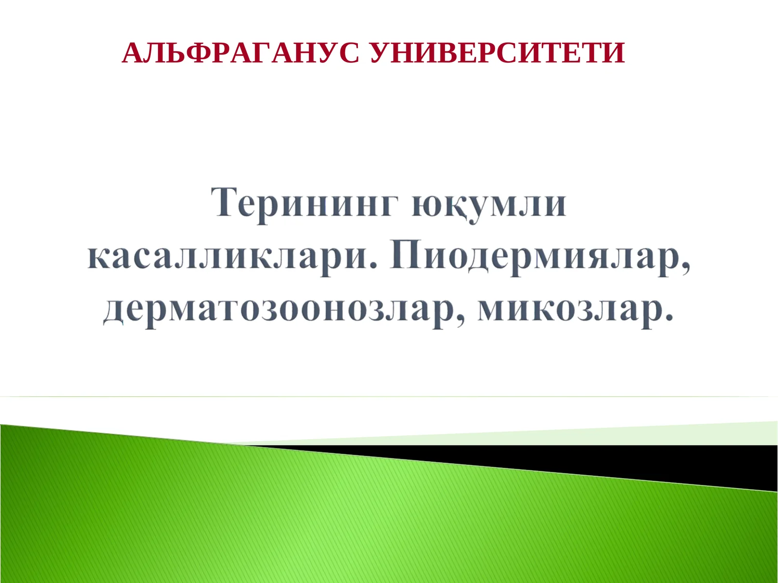 АЛЬФРАГАНУС УНИВЕРСИТЕТИ