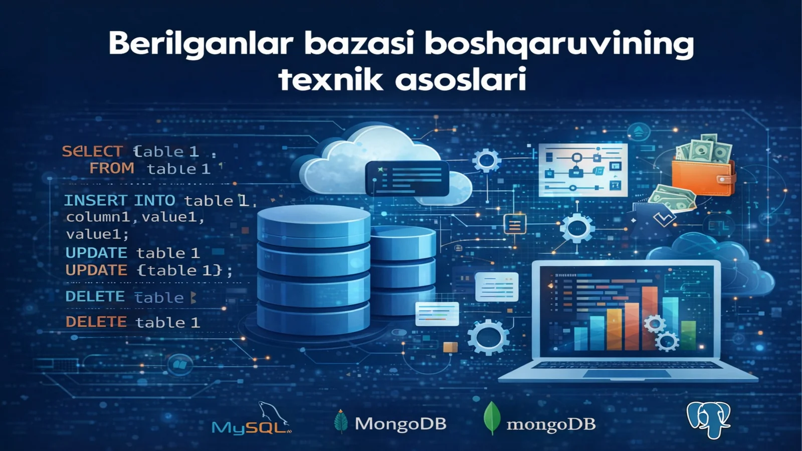 Berilganlar bazasi boshqaruvining texnik asoslari