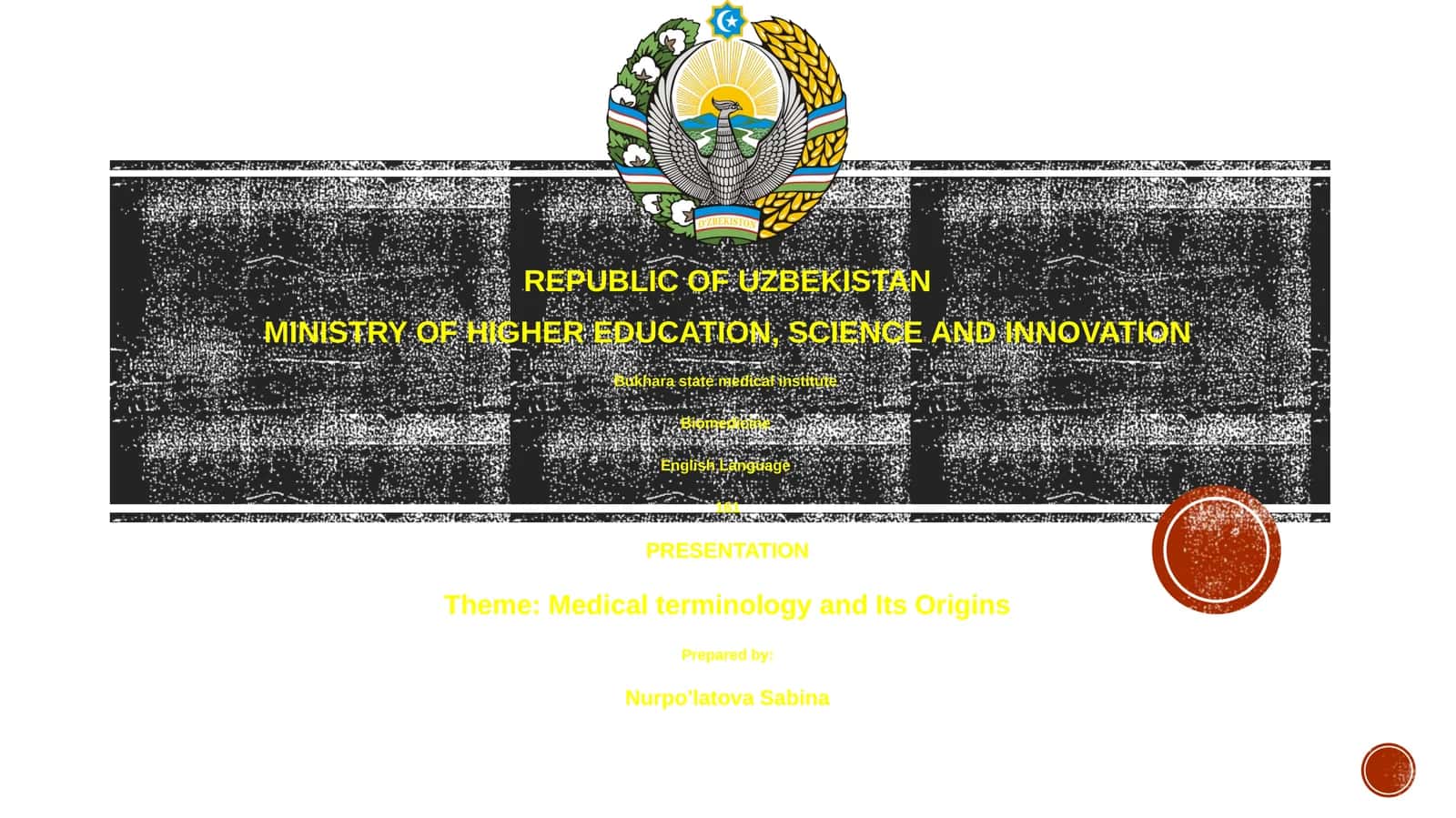 Medical terminology and Its Origins