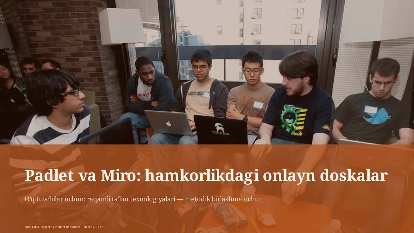 Padlet va Miro: hamkorlikdagi onlayn doskalar