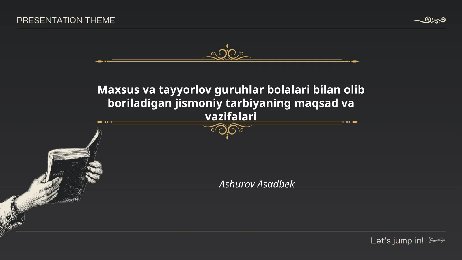 Jismoniy tarbiyaning maqsad va vazifalari