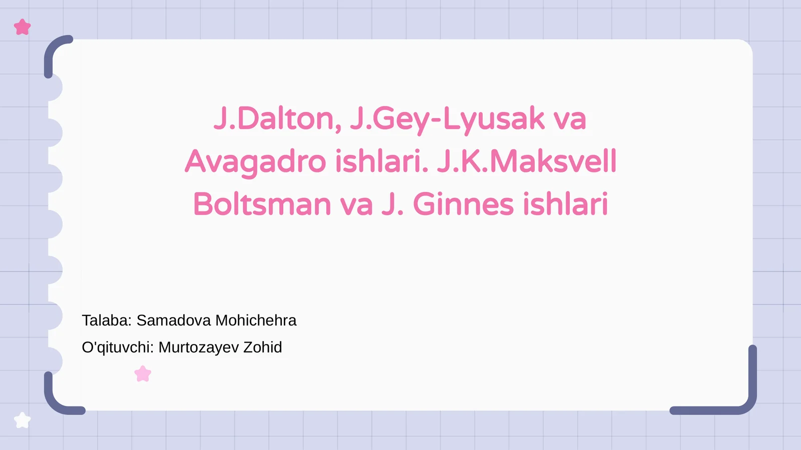 Daltonning Atom Nazariyasi