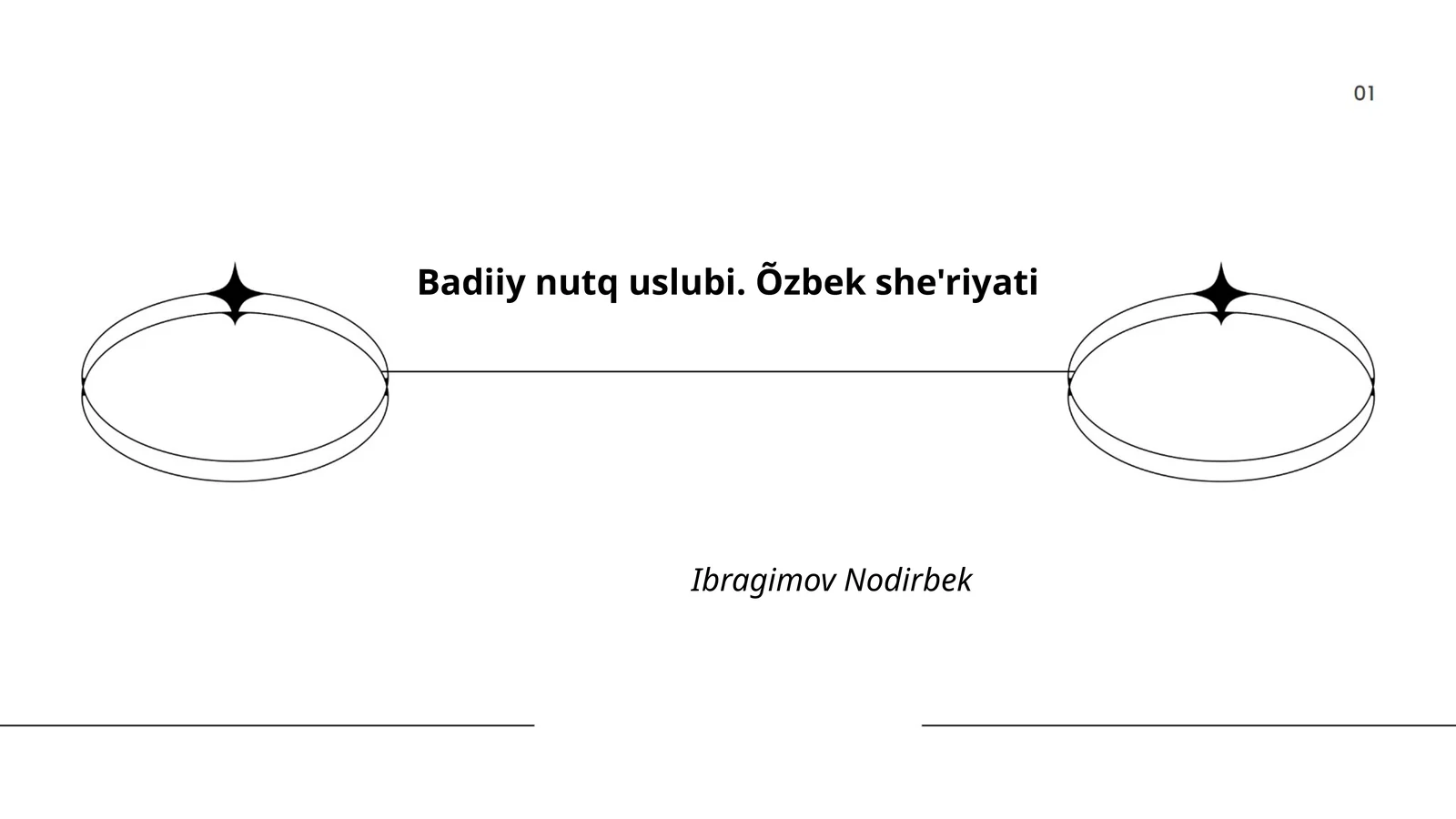 Badiiy nutq uslubi. Õzbek she'riyati