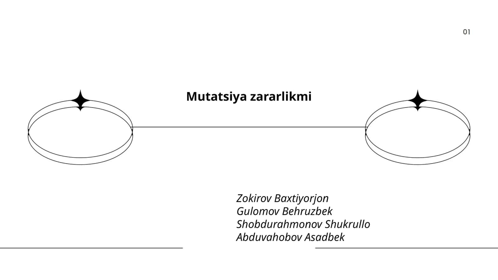 Mutatsiya zararlikmi