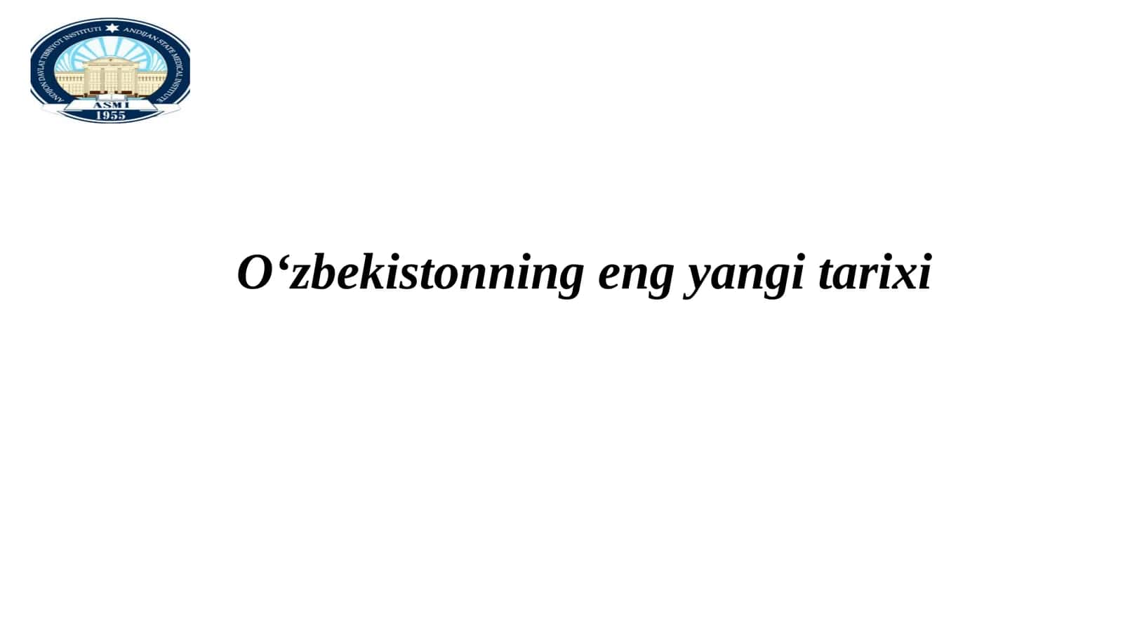 Oʻzbekiston tarixi "Oʻzbekistonda mustaqillik gʻoyalari"