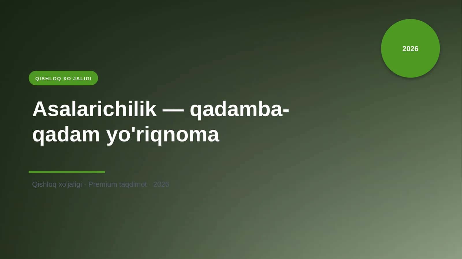 Asalarichilik