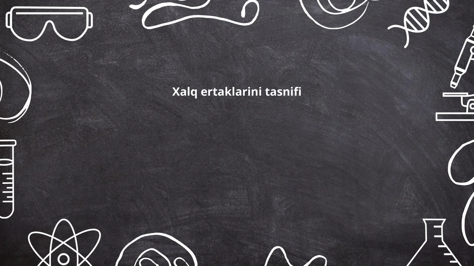Xalq ertaklarini tasnifi