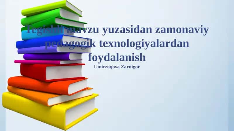 Virtual va kengaytirilgan haqiqat texnologiyalari