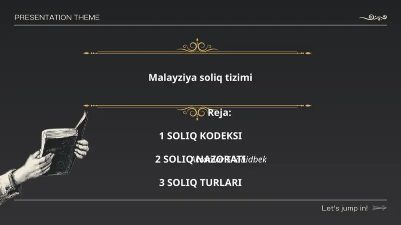 Malayziya soliq tizimi