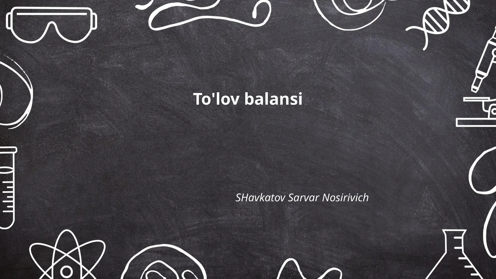 To'lov balansi
