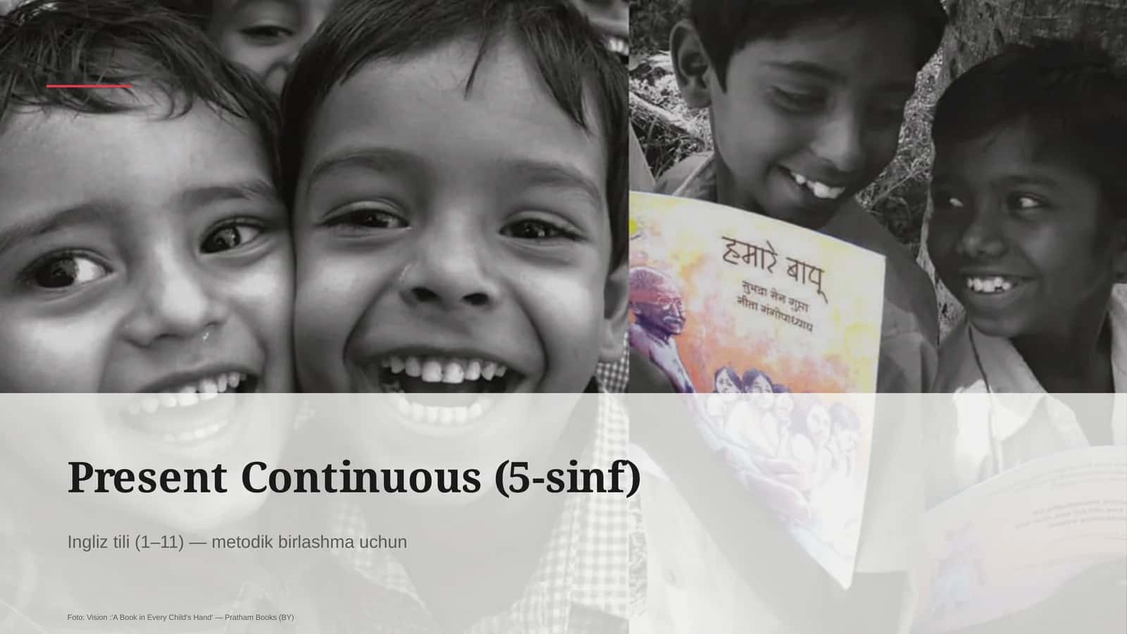 Present Continuous (5-sinf)