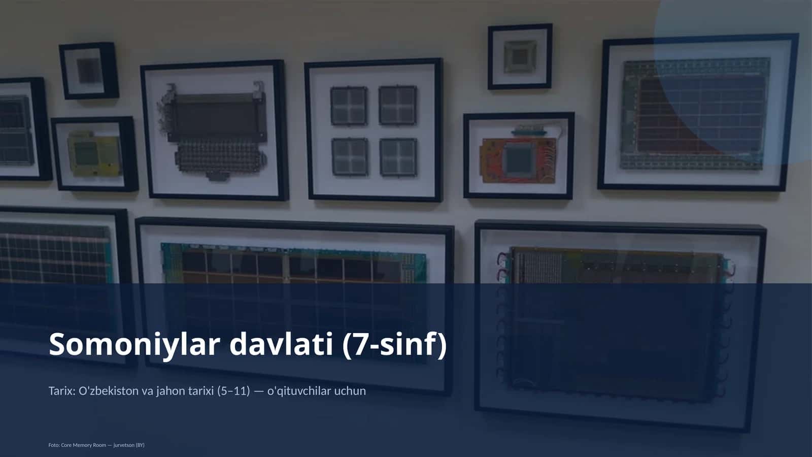 Somoniylar davlati (7-sinf)