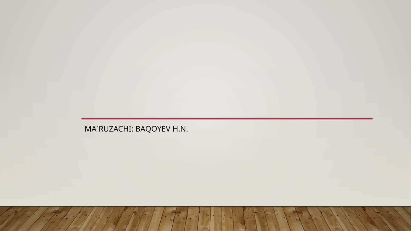 Milliy hisoblar tizimi – iqtisodiy statistikaning uslubiy negizi