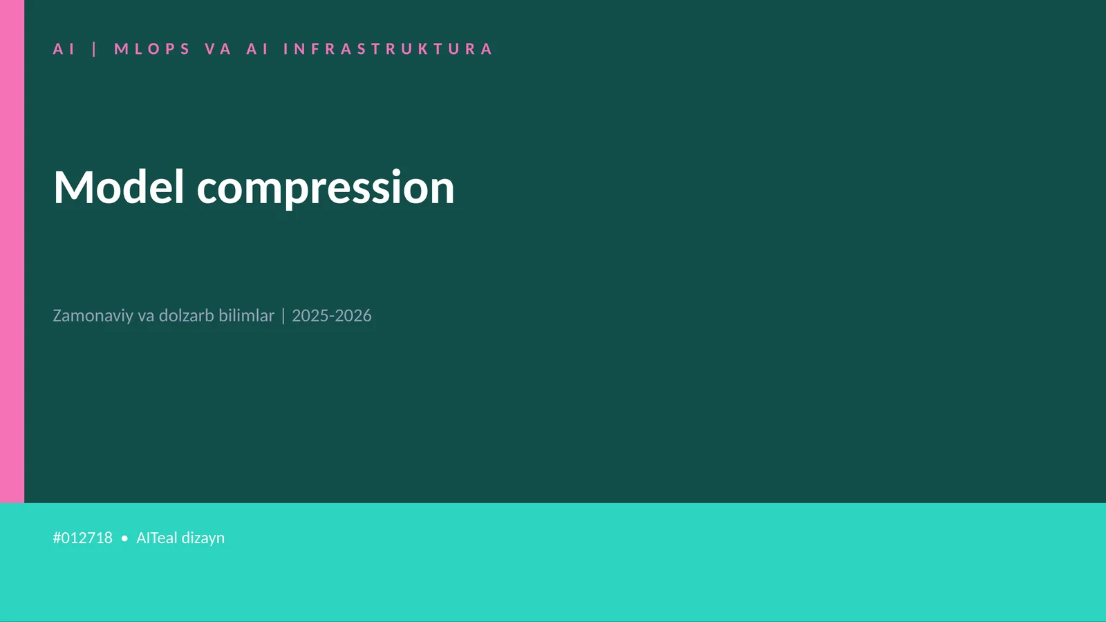 MLOPS VA AI INFRASTRUKTURA