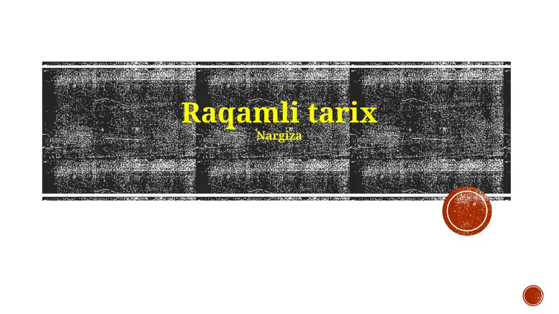 Raqamli tarix