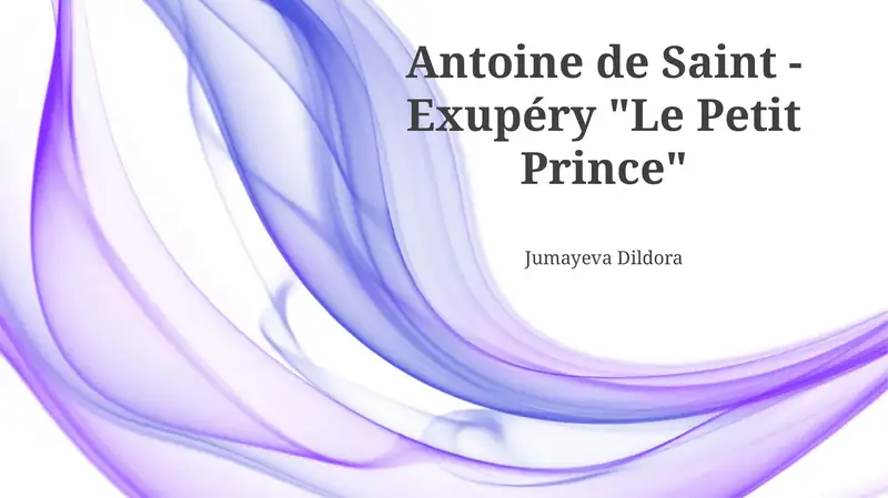 Le Petit Prince