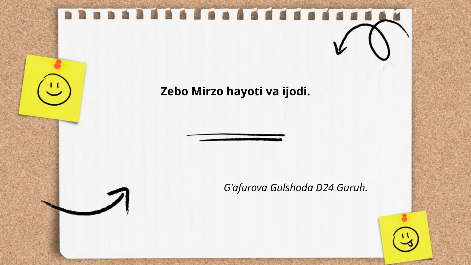 Zebo Mirzo hayoti va ijodi