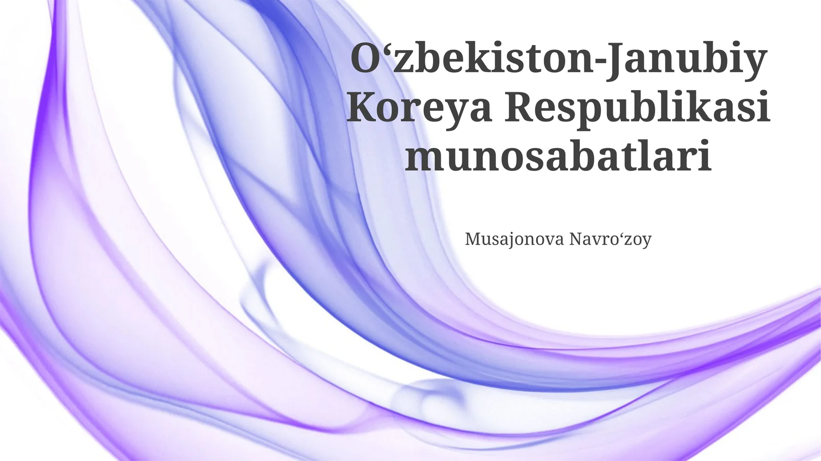 Oʻzbekiston-Janubiy Koreya munosabatlari