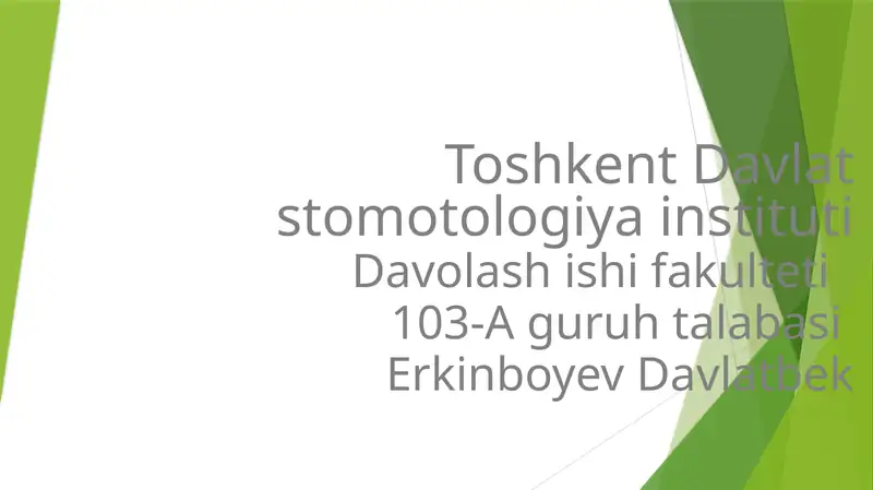 Buxoro davlatidagi tibbiyot. Abu Ali Ibn Sino hayoti va ijodi