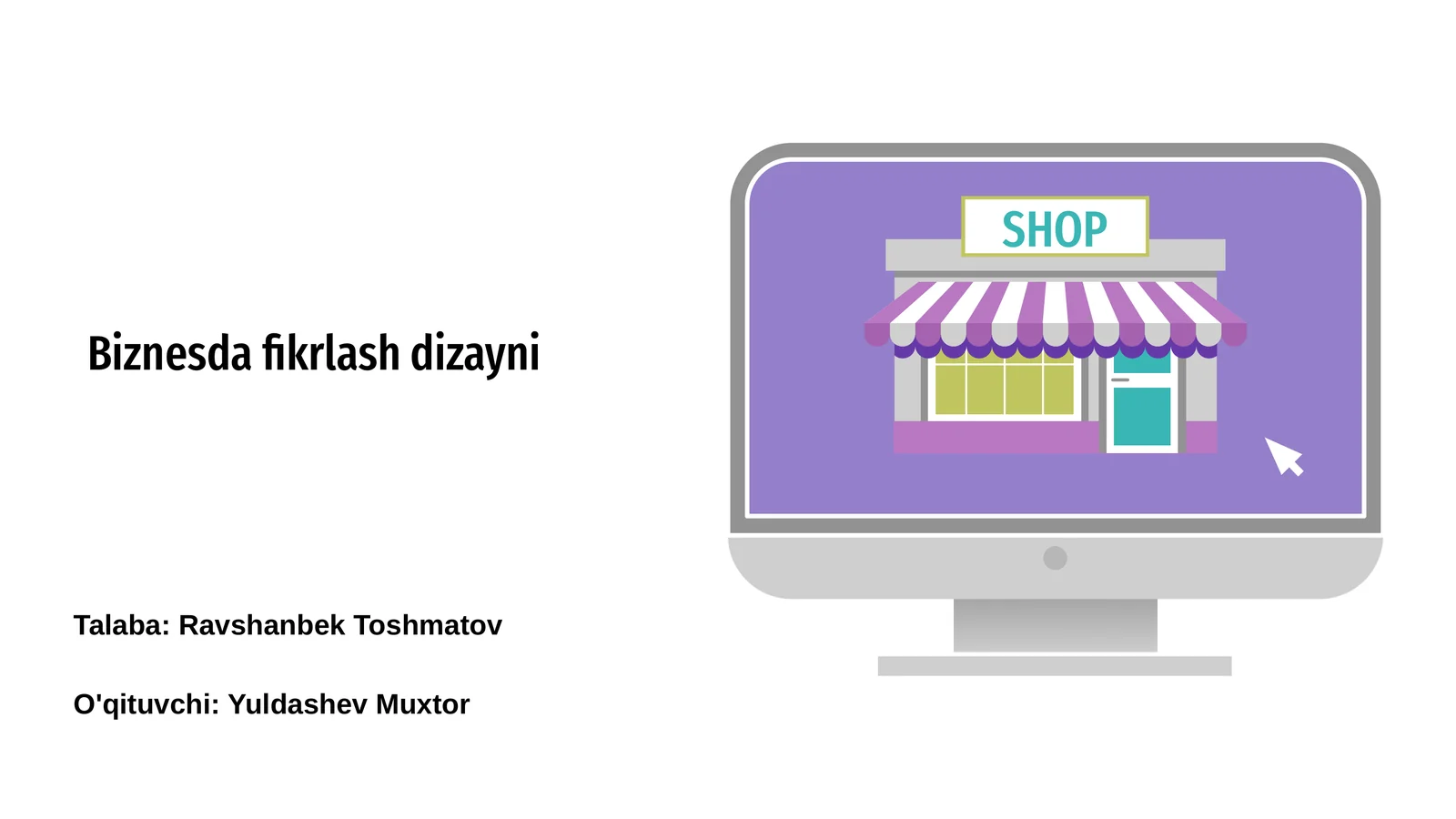 Biznesda fikrlash dizayni