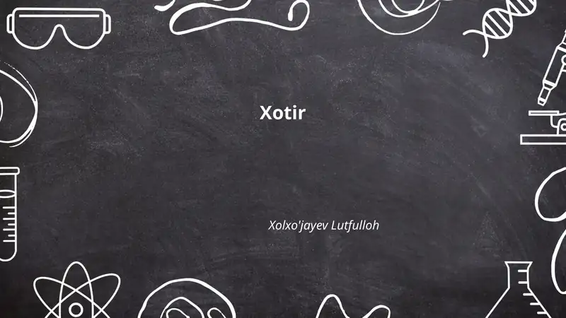 Xotir