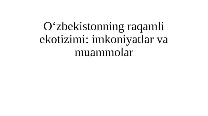 Raqamli E-kotizim
