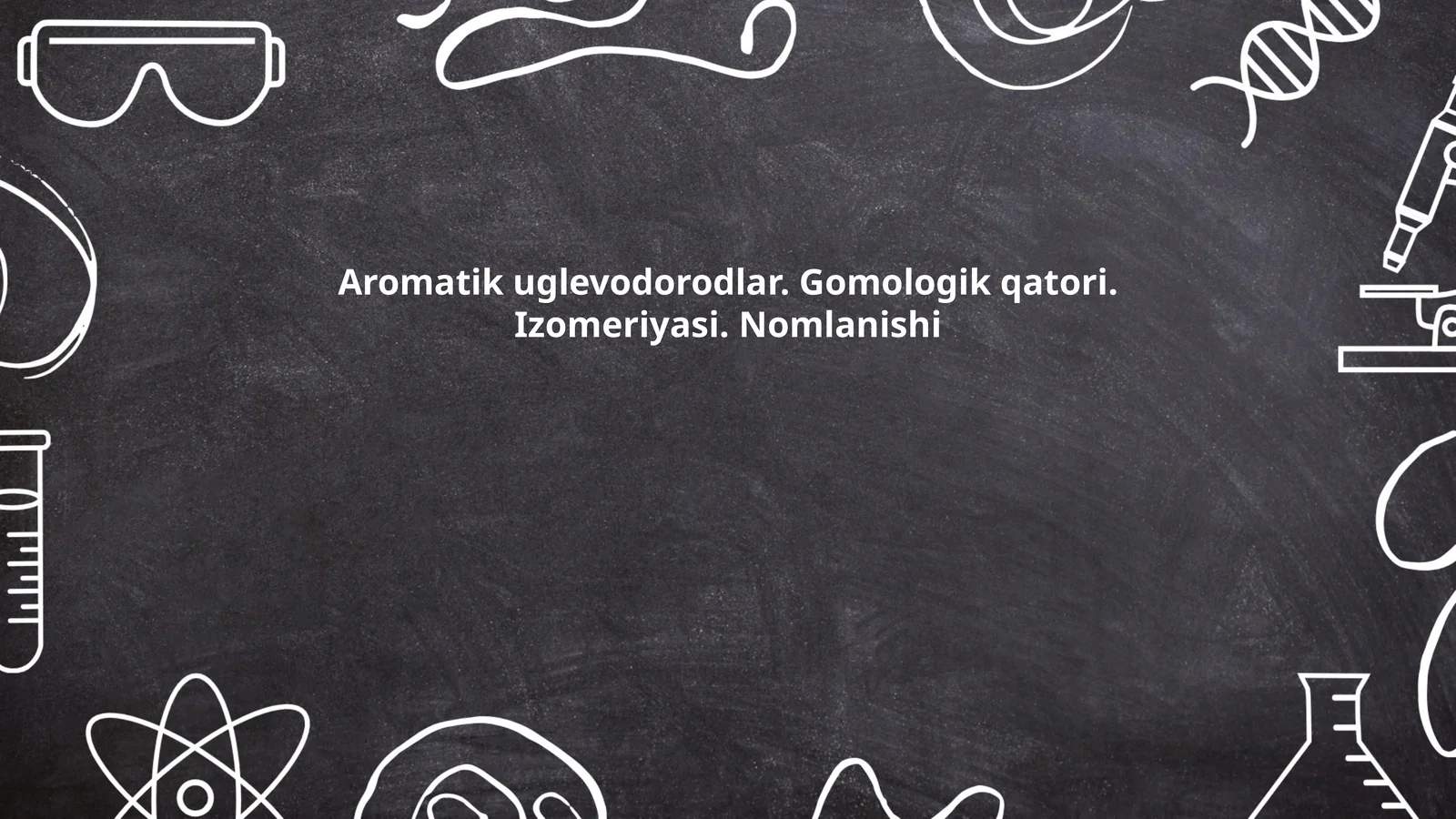 Benzol va uning tuzilishi