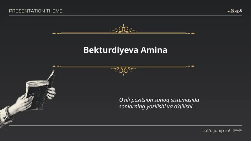 Bekturdiyeva Amina