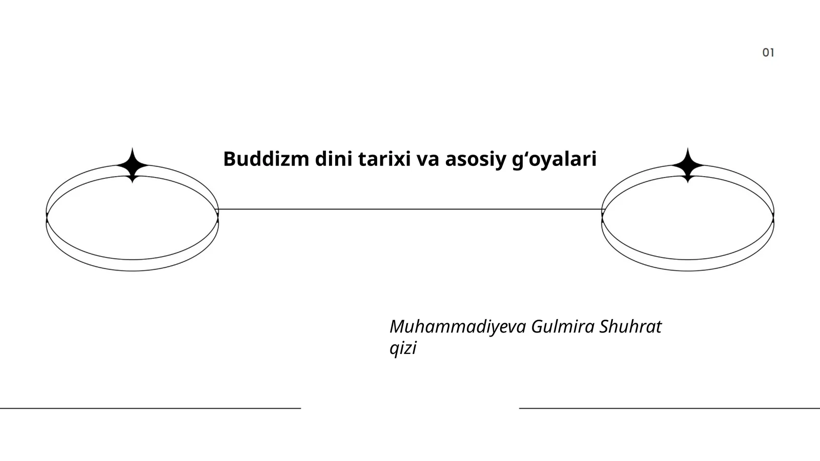 Buddizm dini tarixi va asosiy gʻoyalari