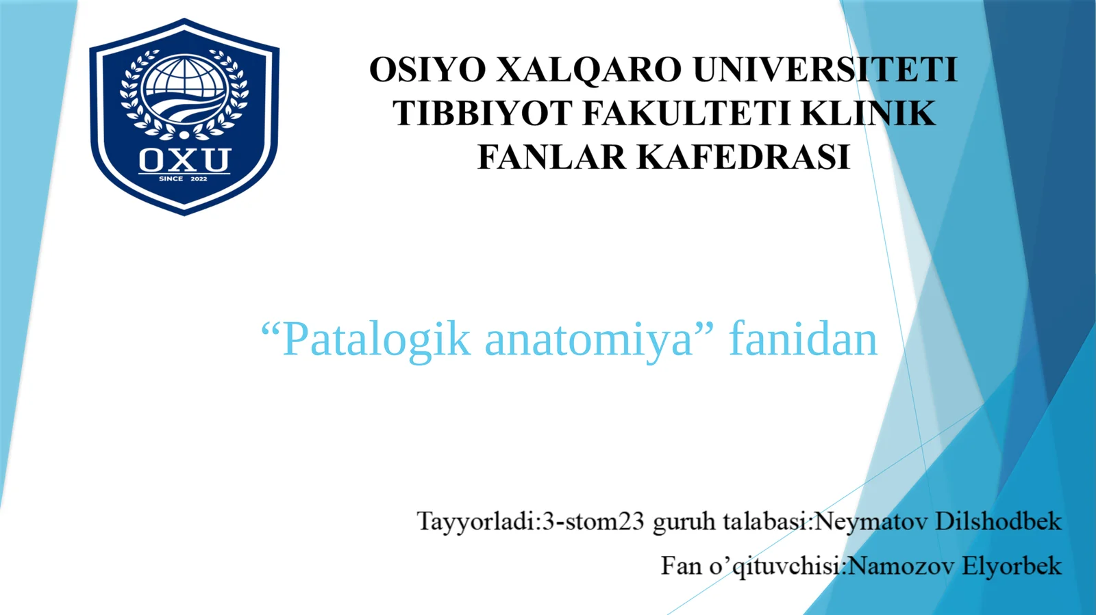 Marfan kasalligi.Oilaviy giperxolestirinemiya.