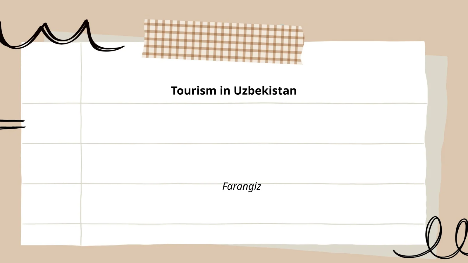 Tourism in Uzbekistan