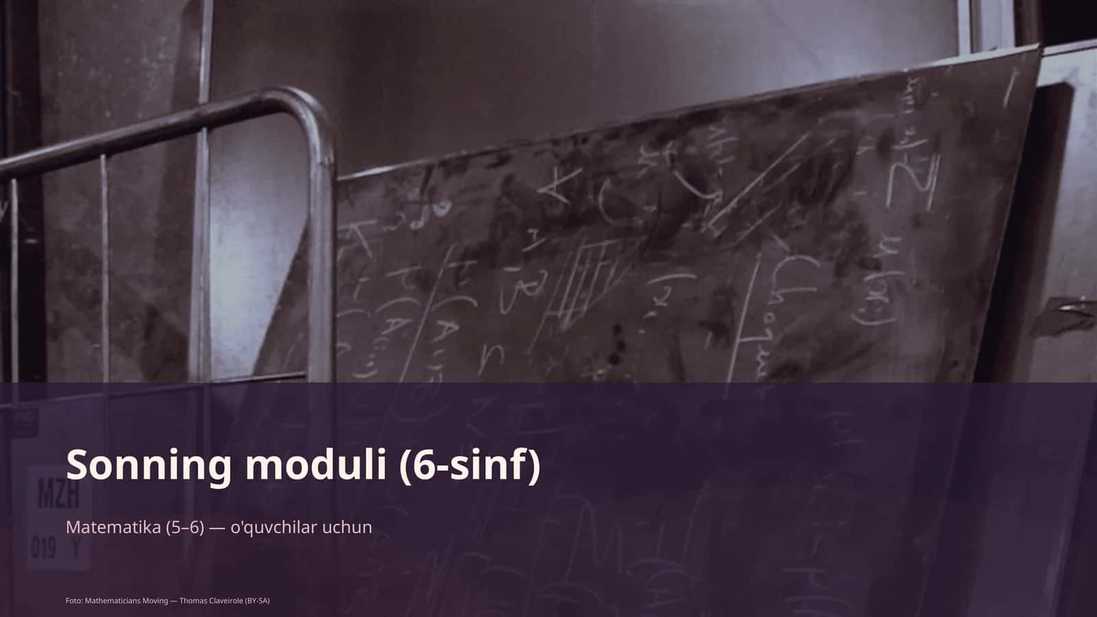 Sonning moduli (6-sinf)