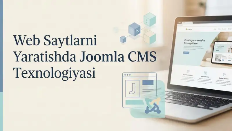 Web saytlarni yaratishda Joomla -CMS texnologiyasini qollash