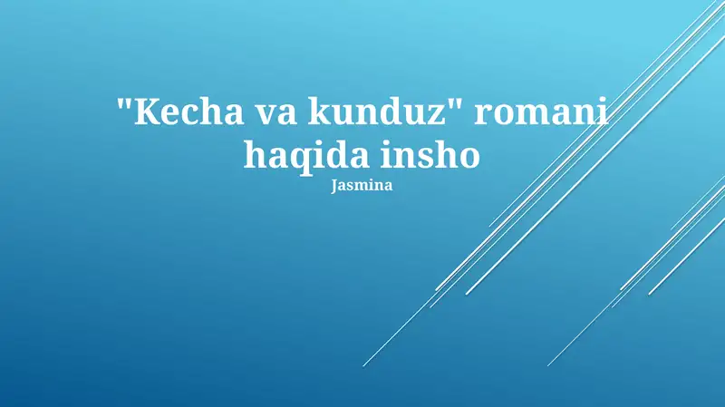 Kecha va Kunduz