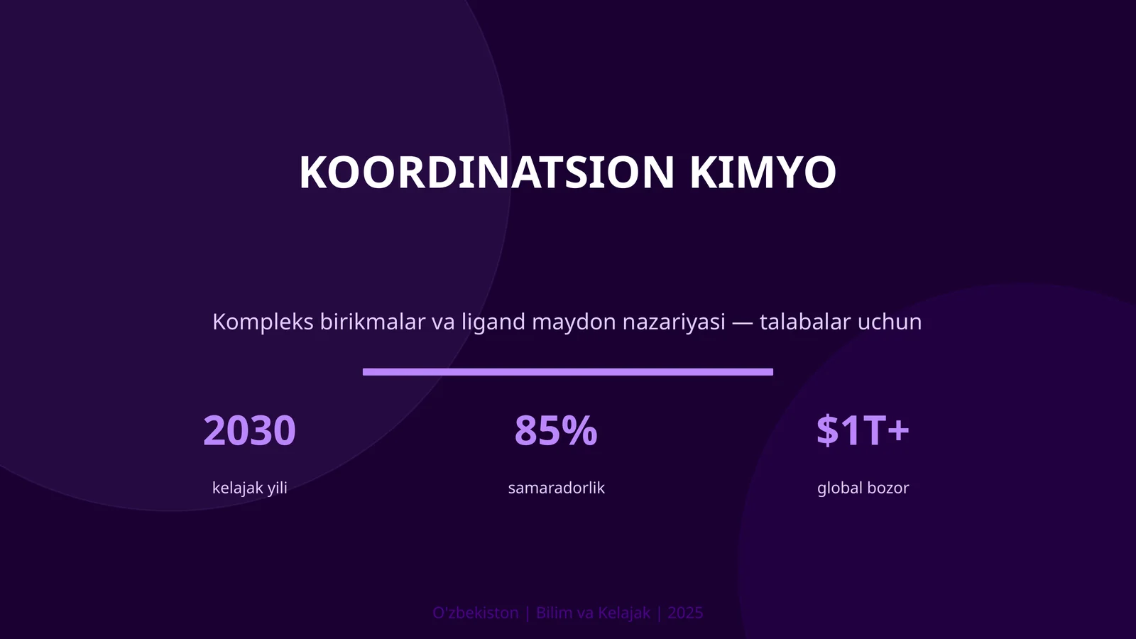 KOORDINATSION KIMYO