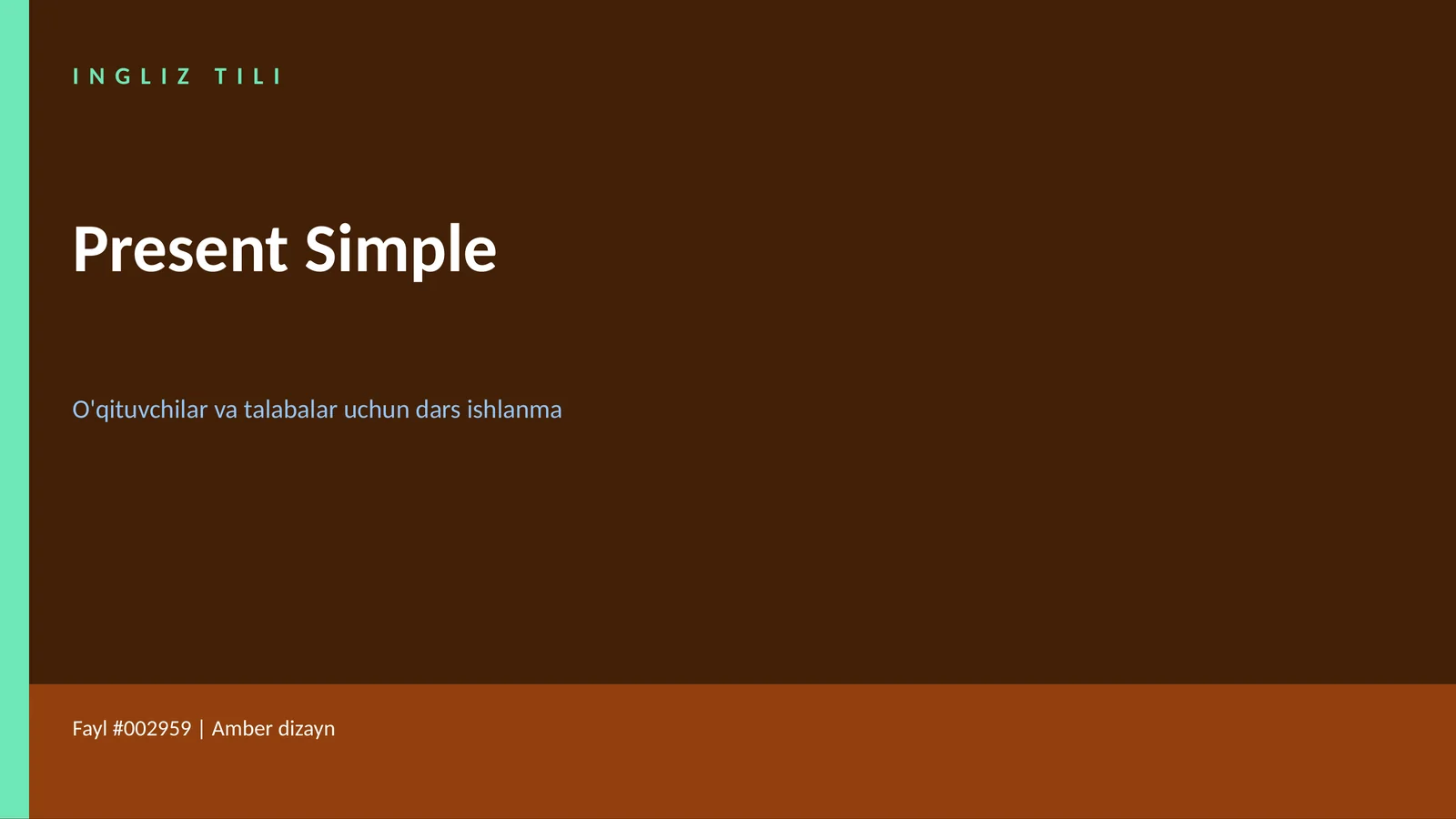 Present Simple