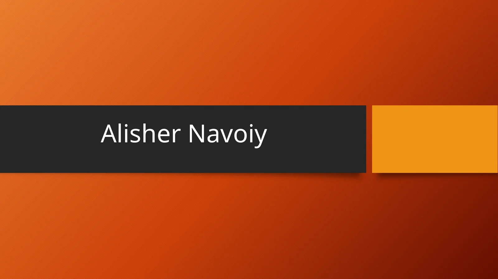 Bolalik yillari va oilaviy muhiti Alisher Navoiy