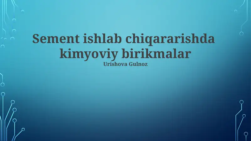Kalsiy alüminatlari