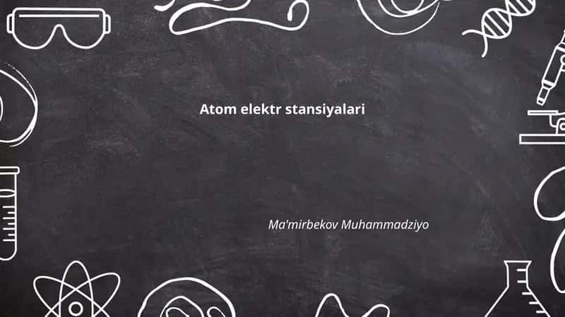 Atom elektr stansiyalari