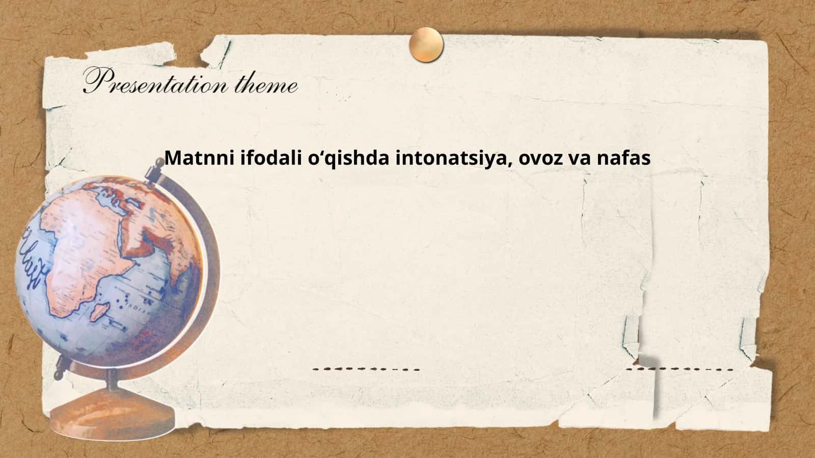 Matnni ifodali oʻqishda intonatsiya, ovoz va nafas