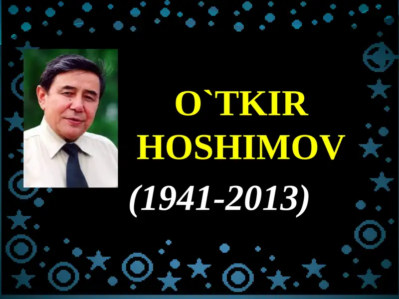 O`TKIR HOSHIMOV