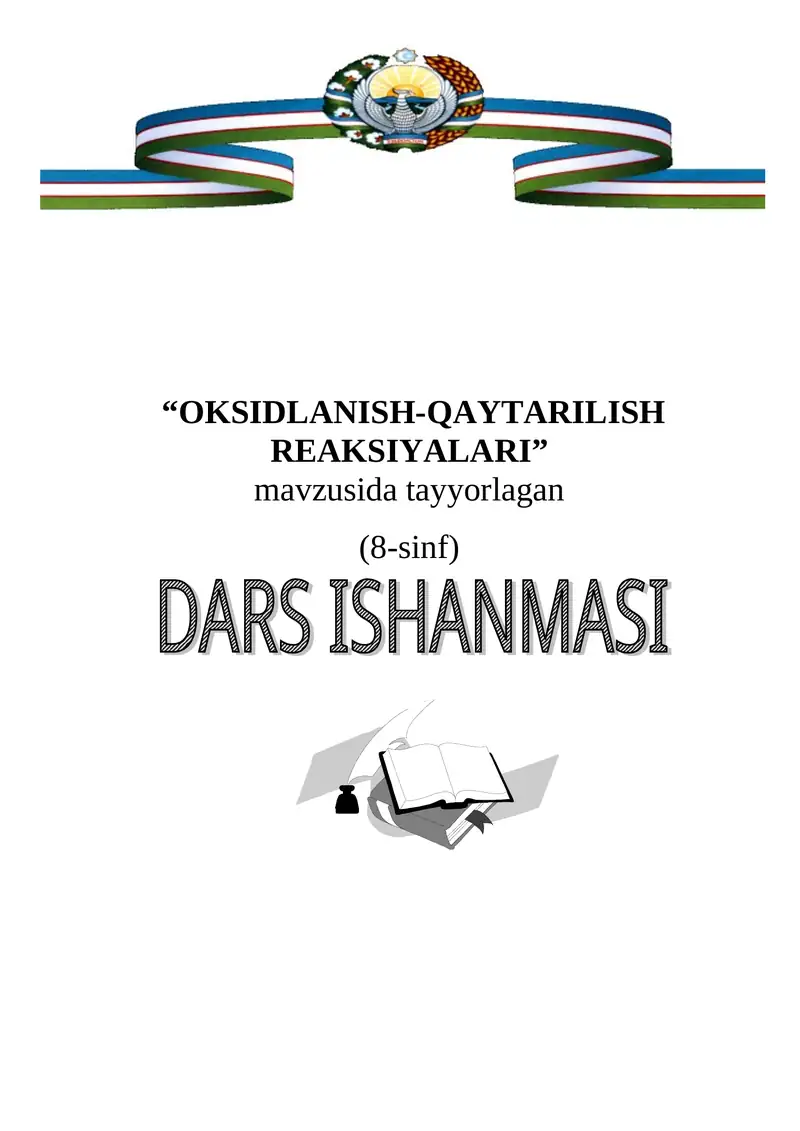 Oksidlanish-qaytarilish reaksiyalari