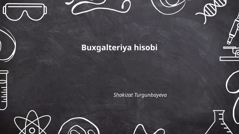 Buxgalteriya hisobi