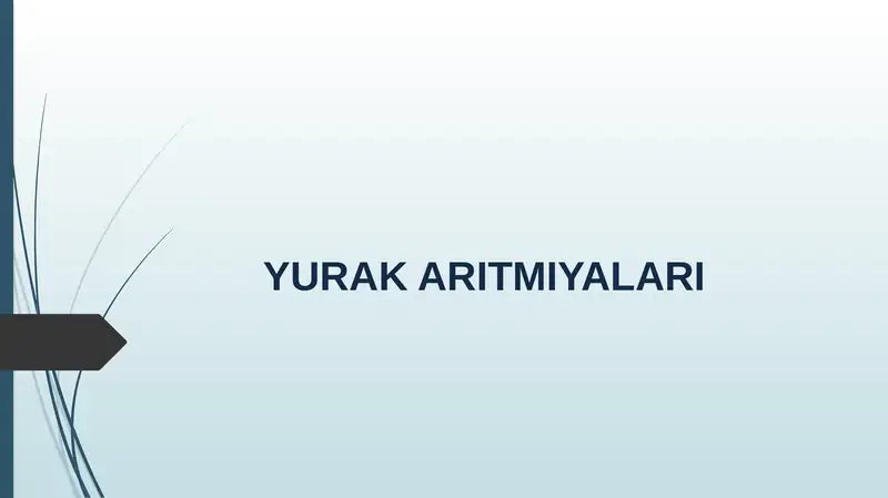 YURAK ARITMIYALARI