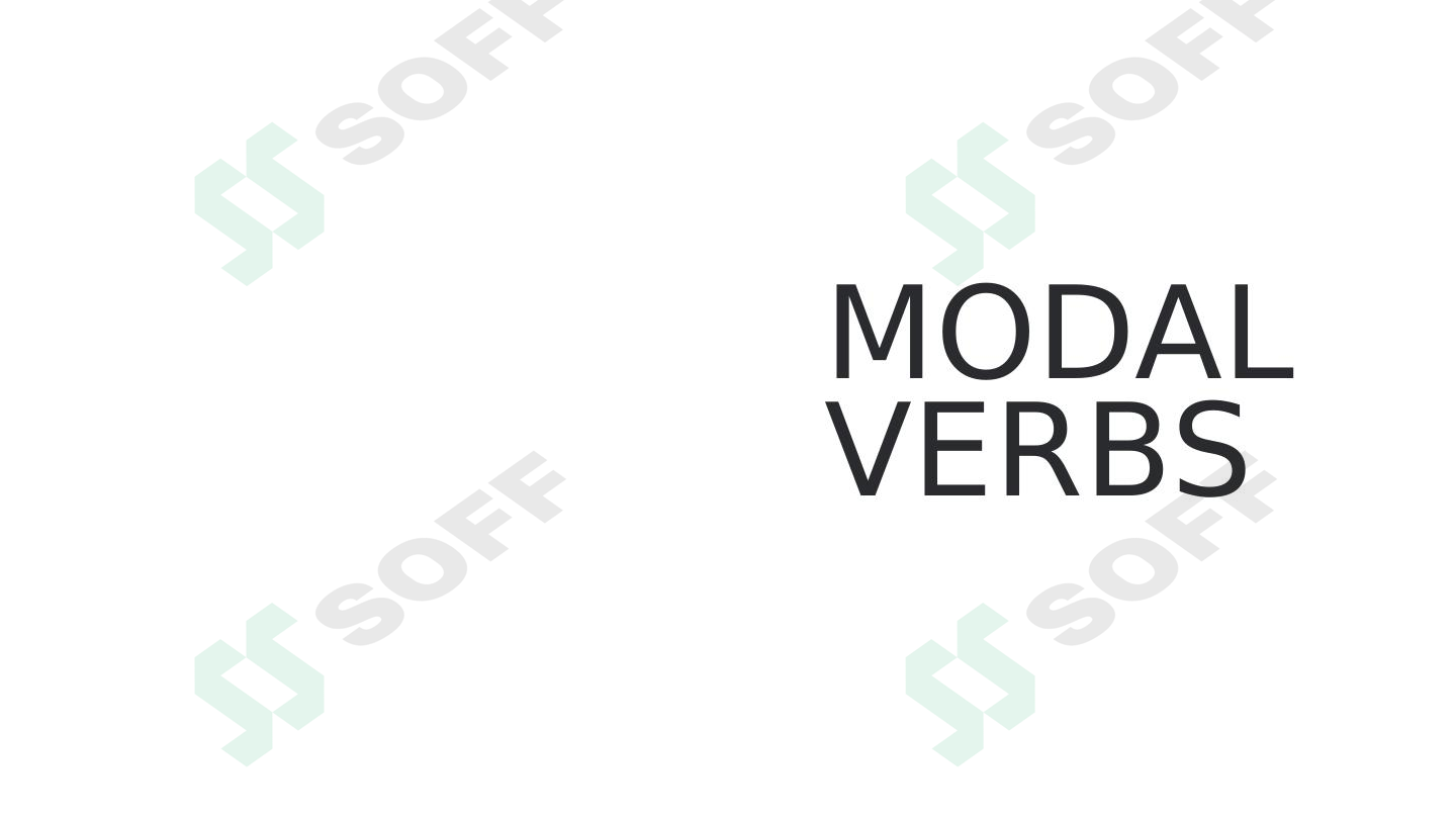 Modal verbs