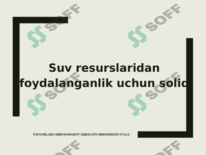 Product slide 1
