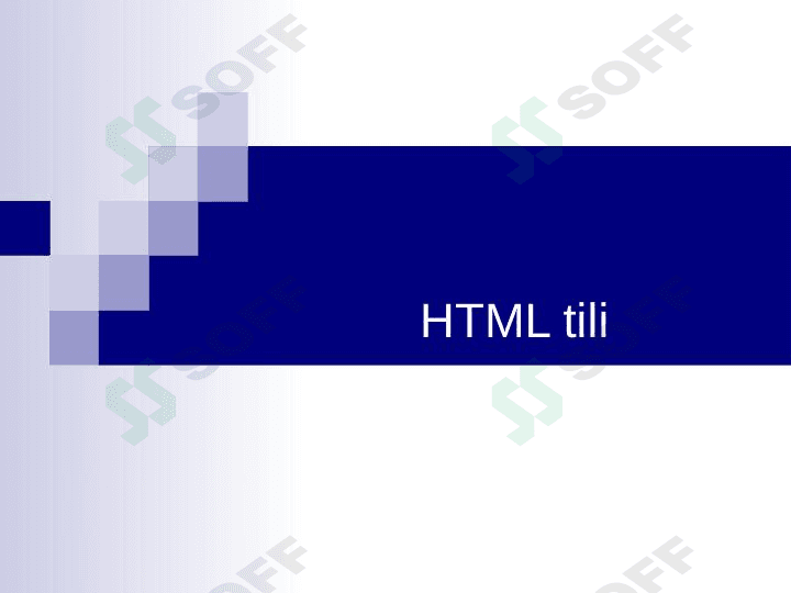 HTML tili