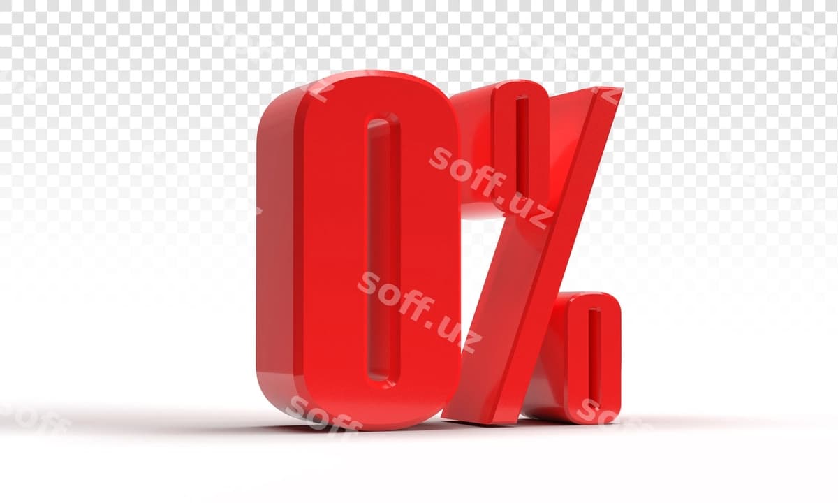 0 foiz 3D rendering ajralgan | 0 percent 3d rendering isolated